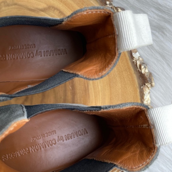 Common Projects suede leather Chelsea boots - Picture 9 of 11